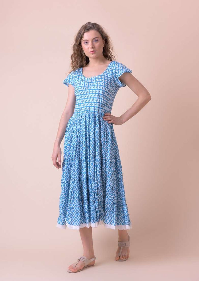 Handprint Dream Apparel Pranella Dress - Blue