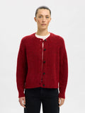 Selected Femme Lulu Cardigan - Red