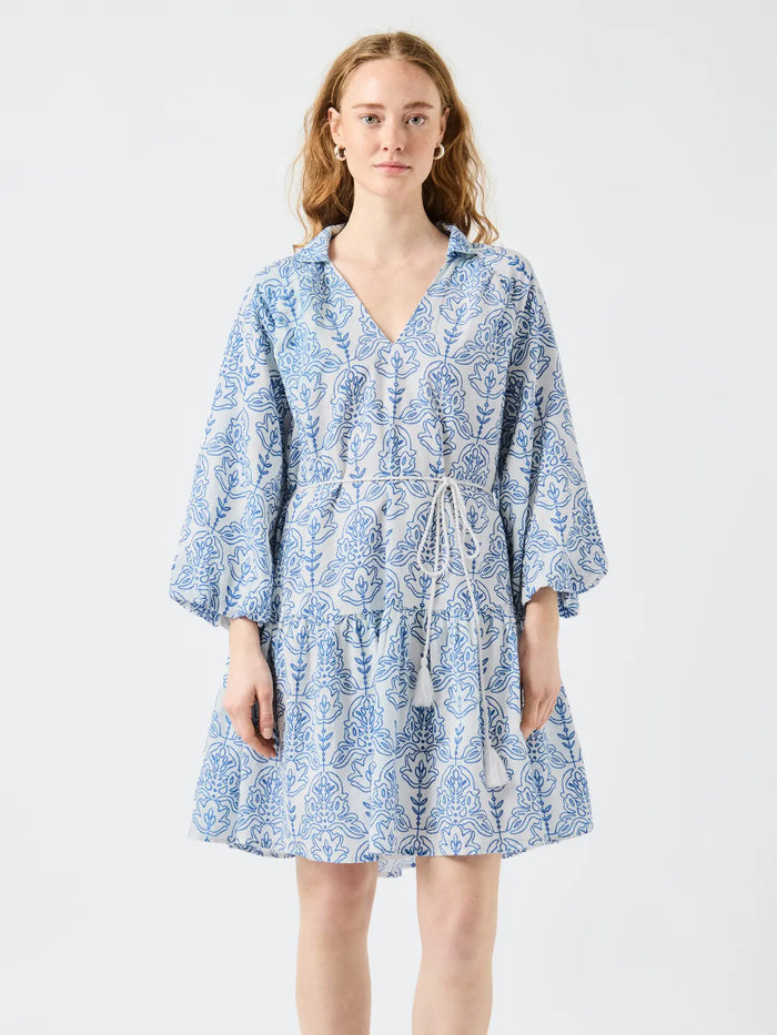 YAS Cinni Short Dress - Blue