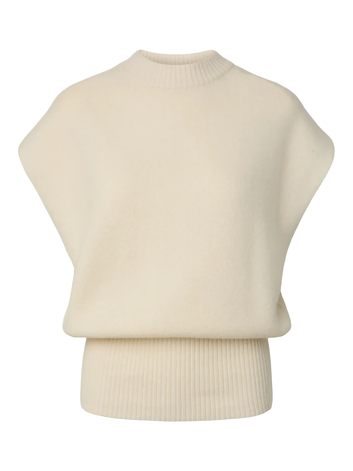 YAS Esli Knit Jumper - Cream