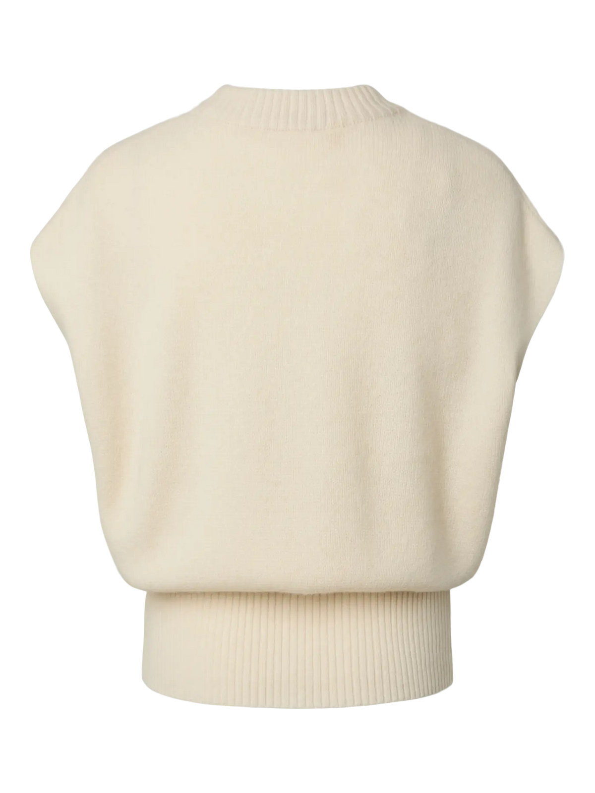 YAS Esli Knit Jumper - Cream