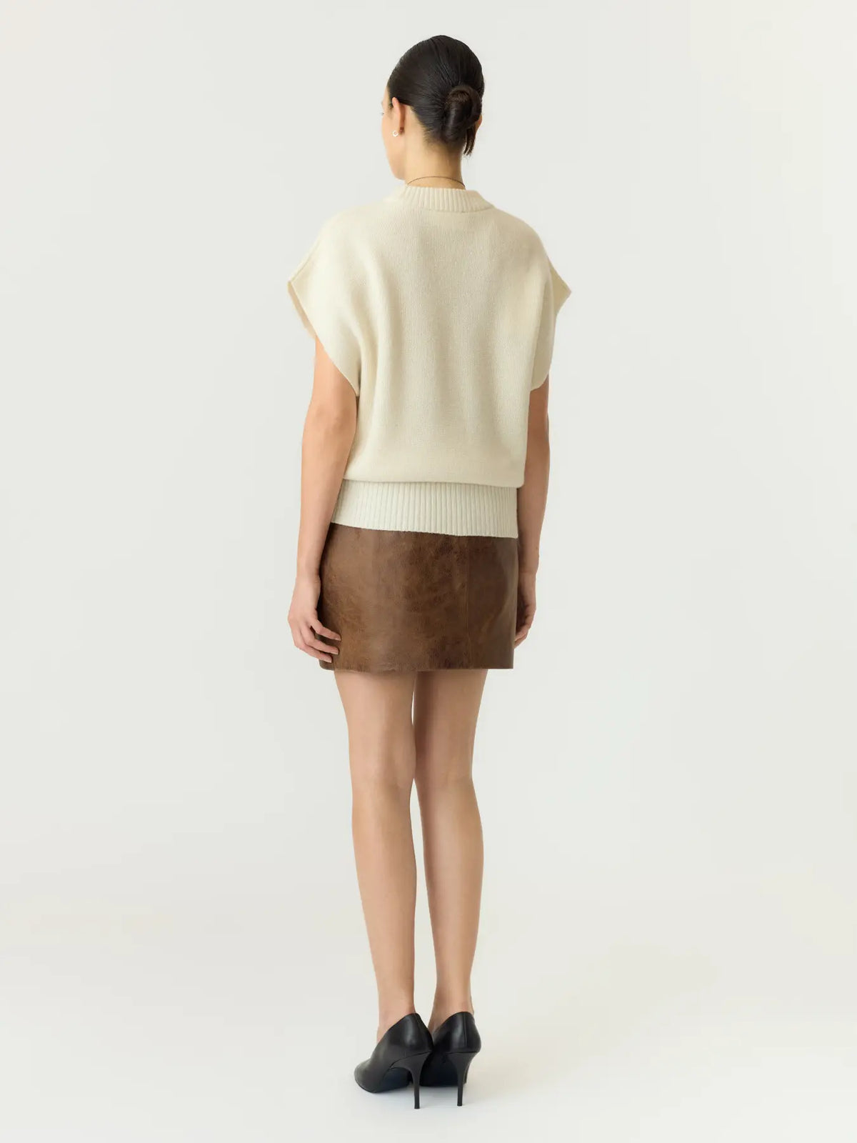 YAS Esli Knit Jumper - Cream
