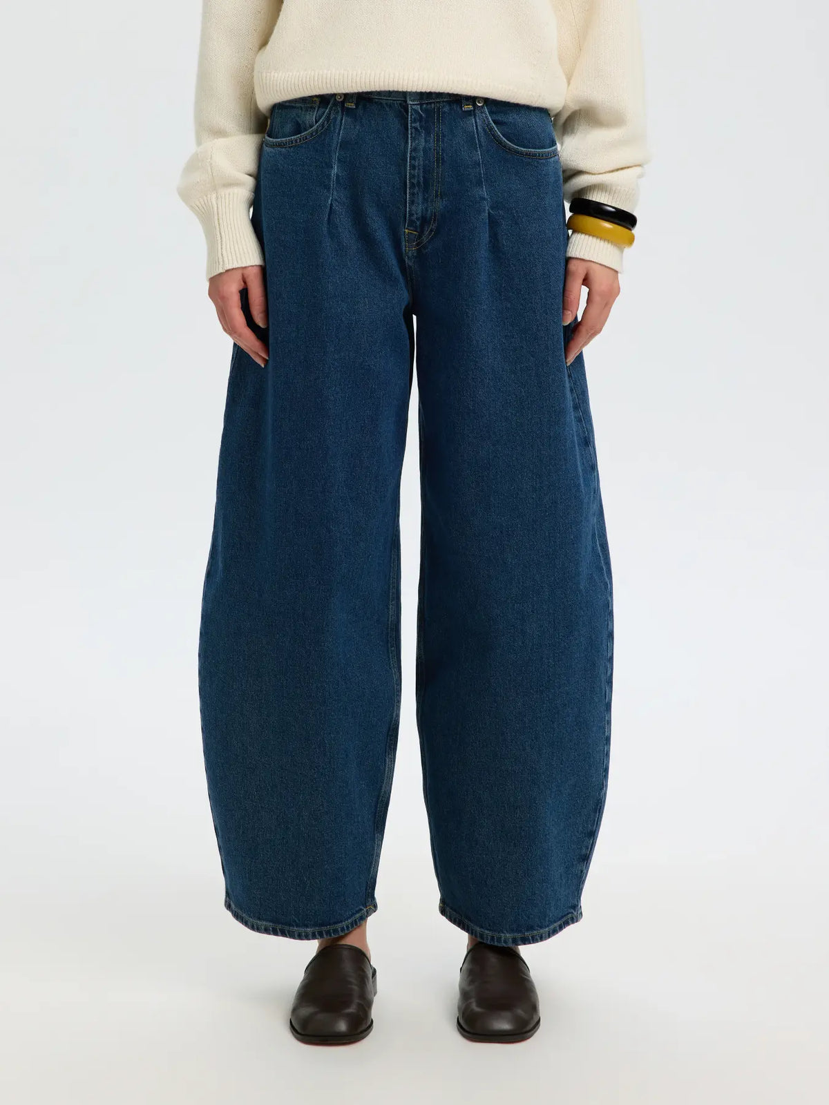 Selected Barr Barrel Jeans
