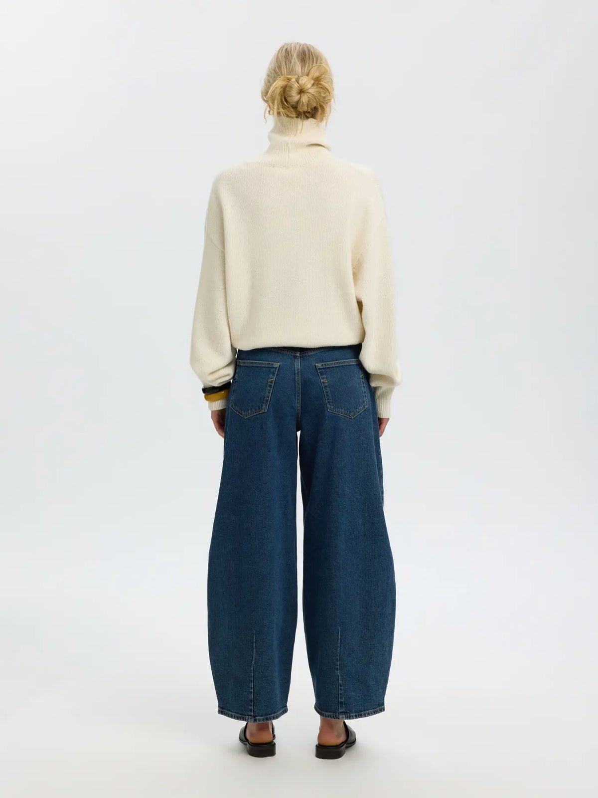 Selected Barr Barrel Jeans