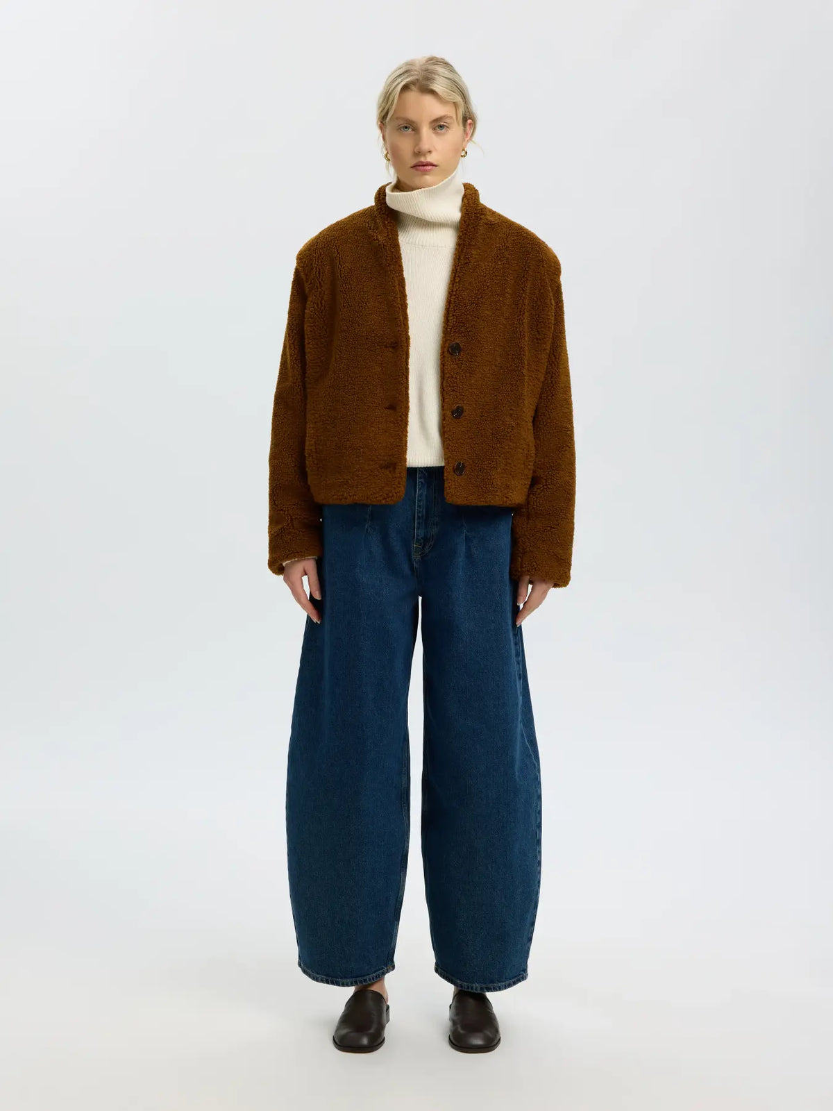 Selected Isabel Teddy Jacket