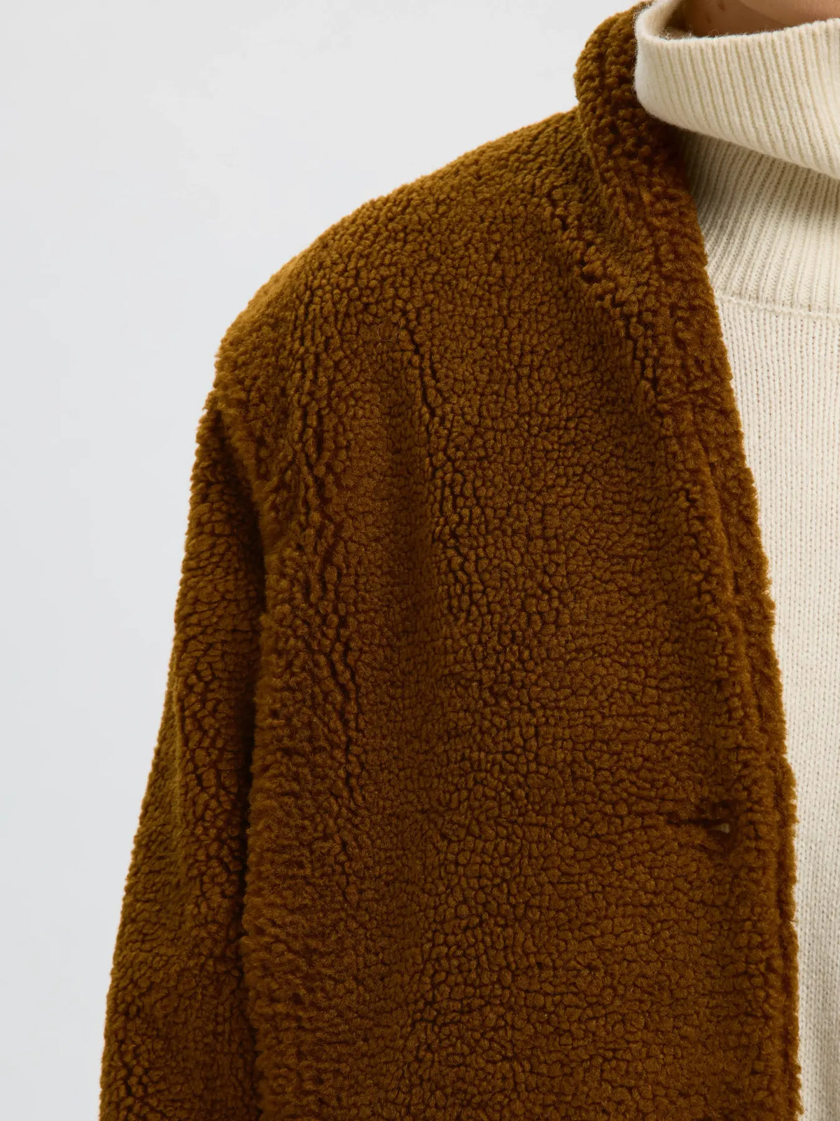 Selected Isabel Teddy Jacket