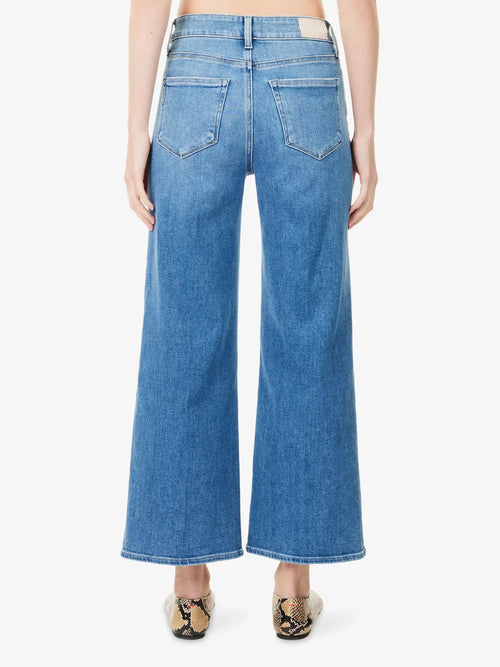 Paige Anessa Wide Leg Jeans - Vino Vibes