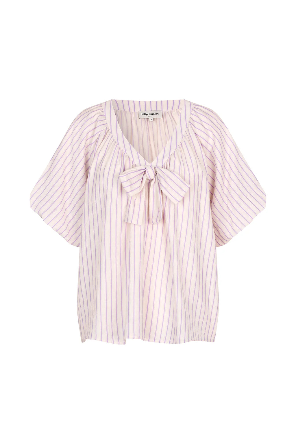 Lollys Laundry Pine Blouse - Lilac Stripe