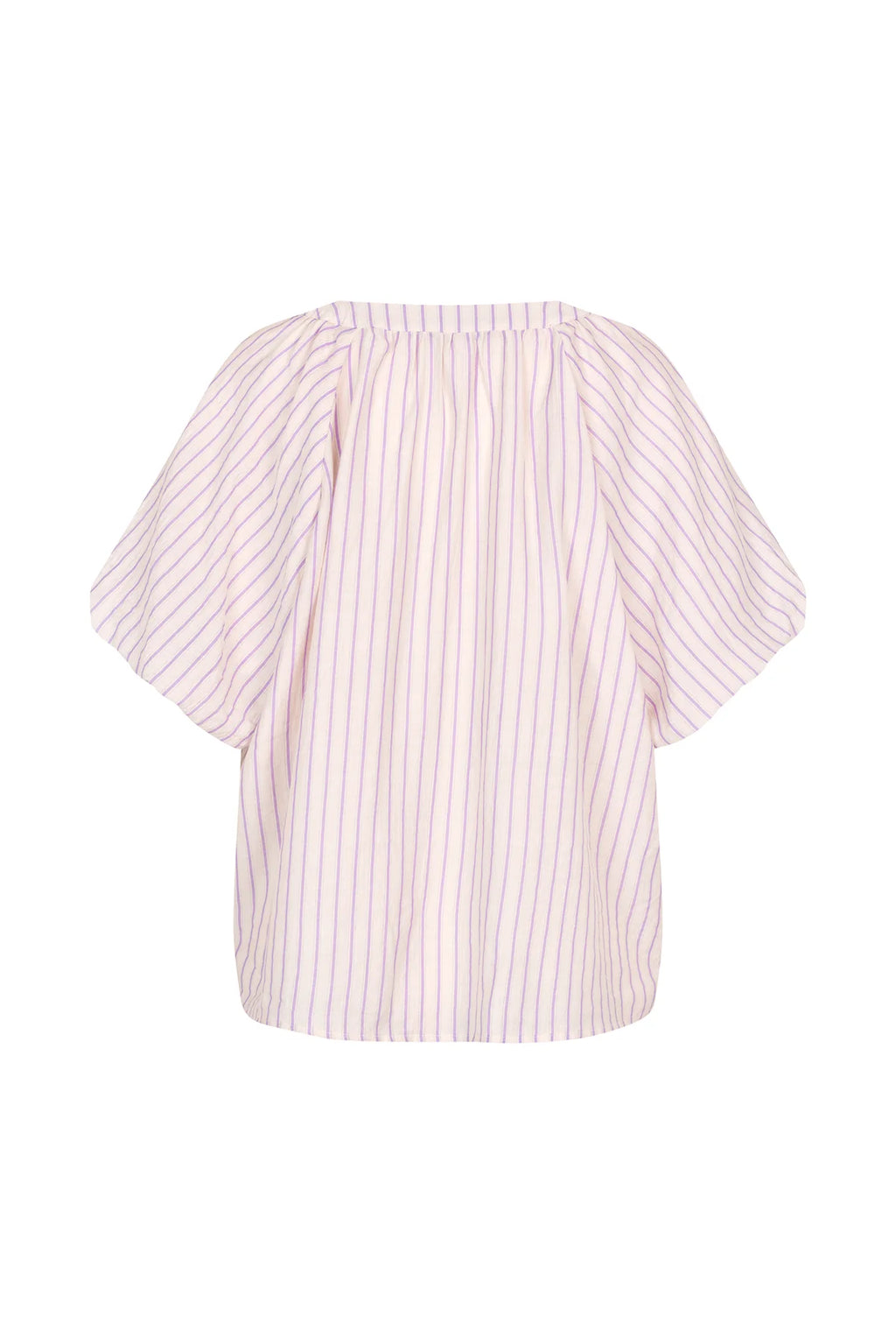 Lollys Laundry Pine Blouse - Lilac Stripe
