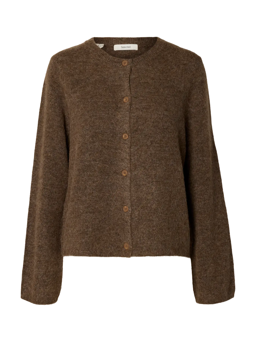 Selected Lulu Cardigan - Brown