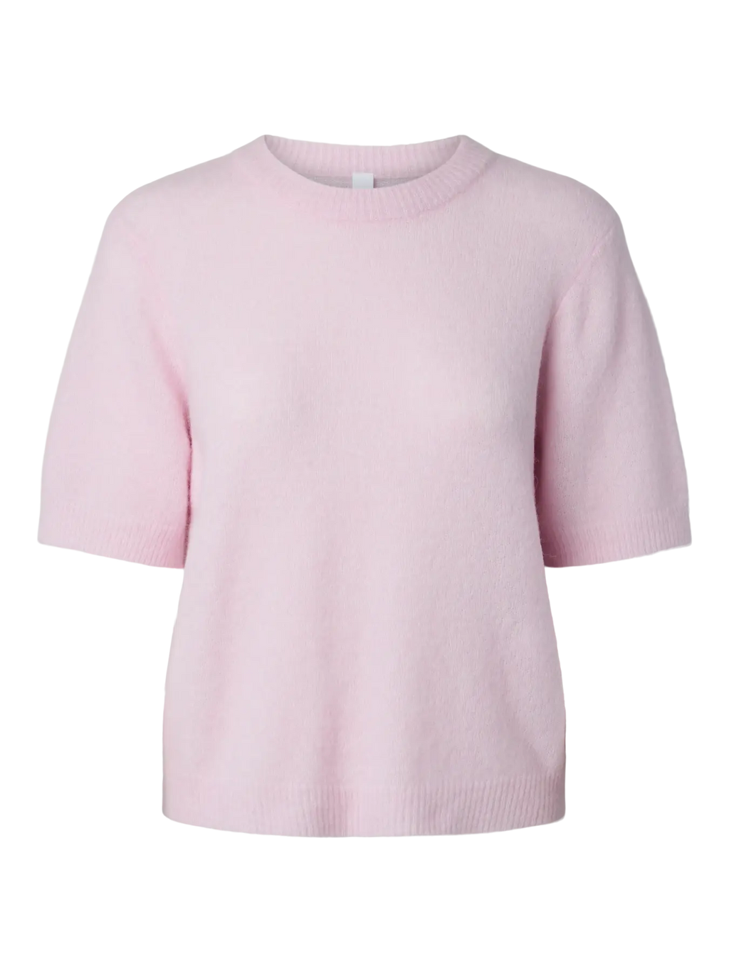 YAS Johi Short Sleeve Knit - Lilac