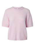 YAS Johi Short Sleeve Knit - Lilac