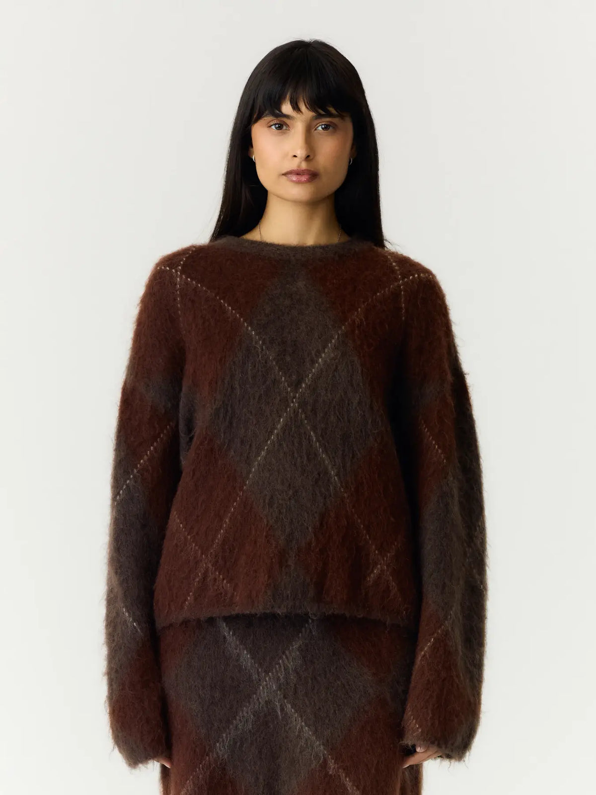 Yas Argy Mohair Jumper