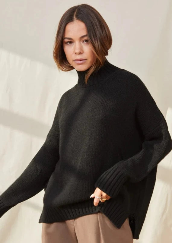 Charli Margot Sweater - Black