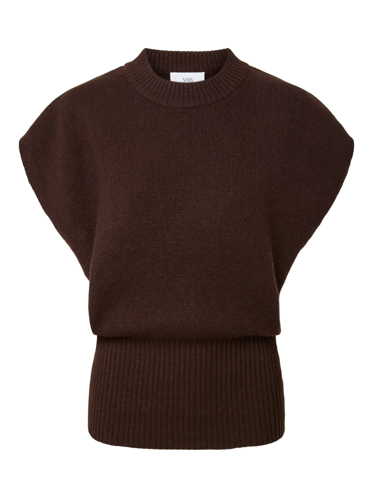 YAS Esli Knit Jumper - Brown
