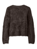 Yas Malli Fluffy Jumper - Coffee