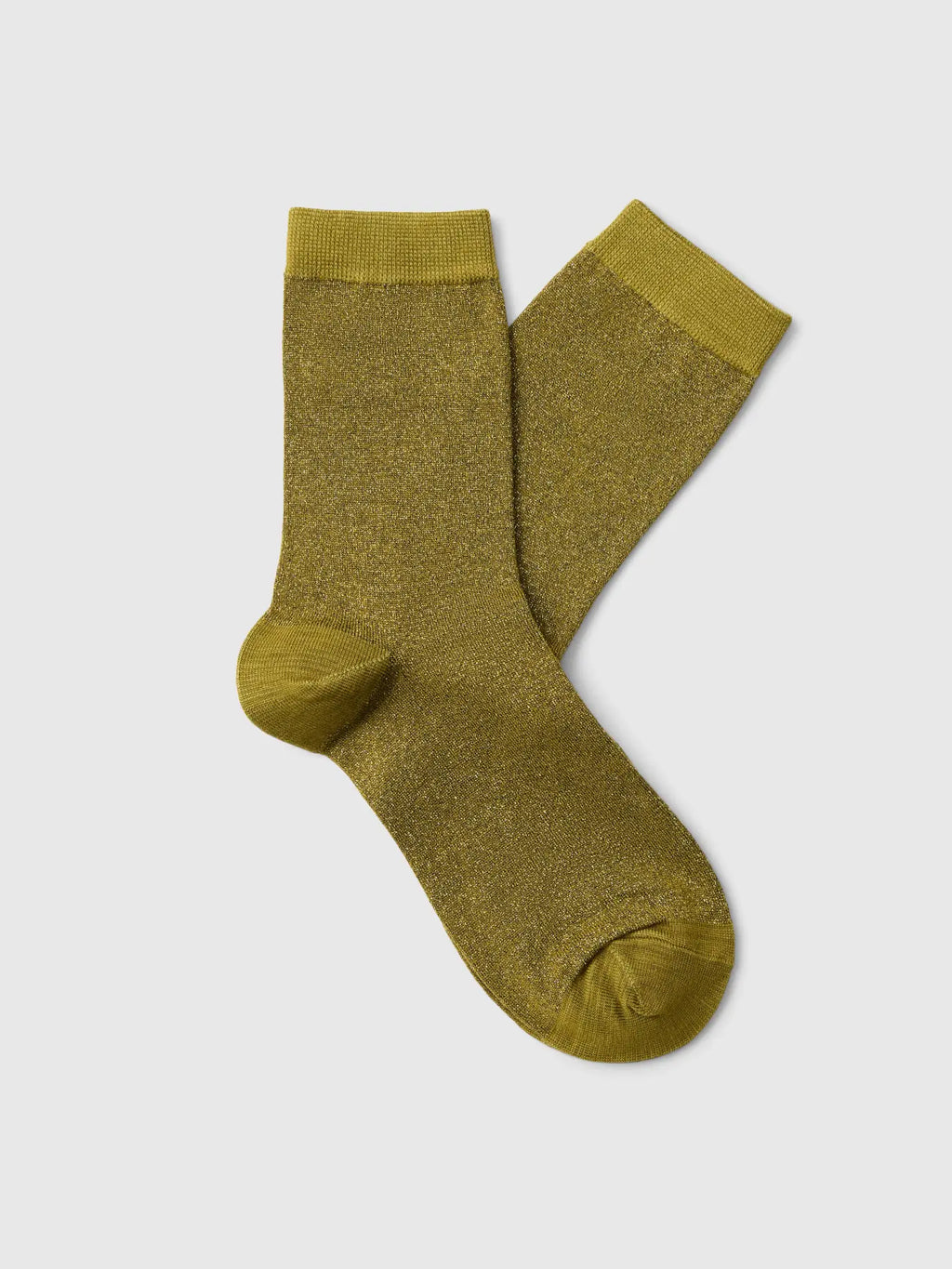 Selected Kim Glitter Sock - Green