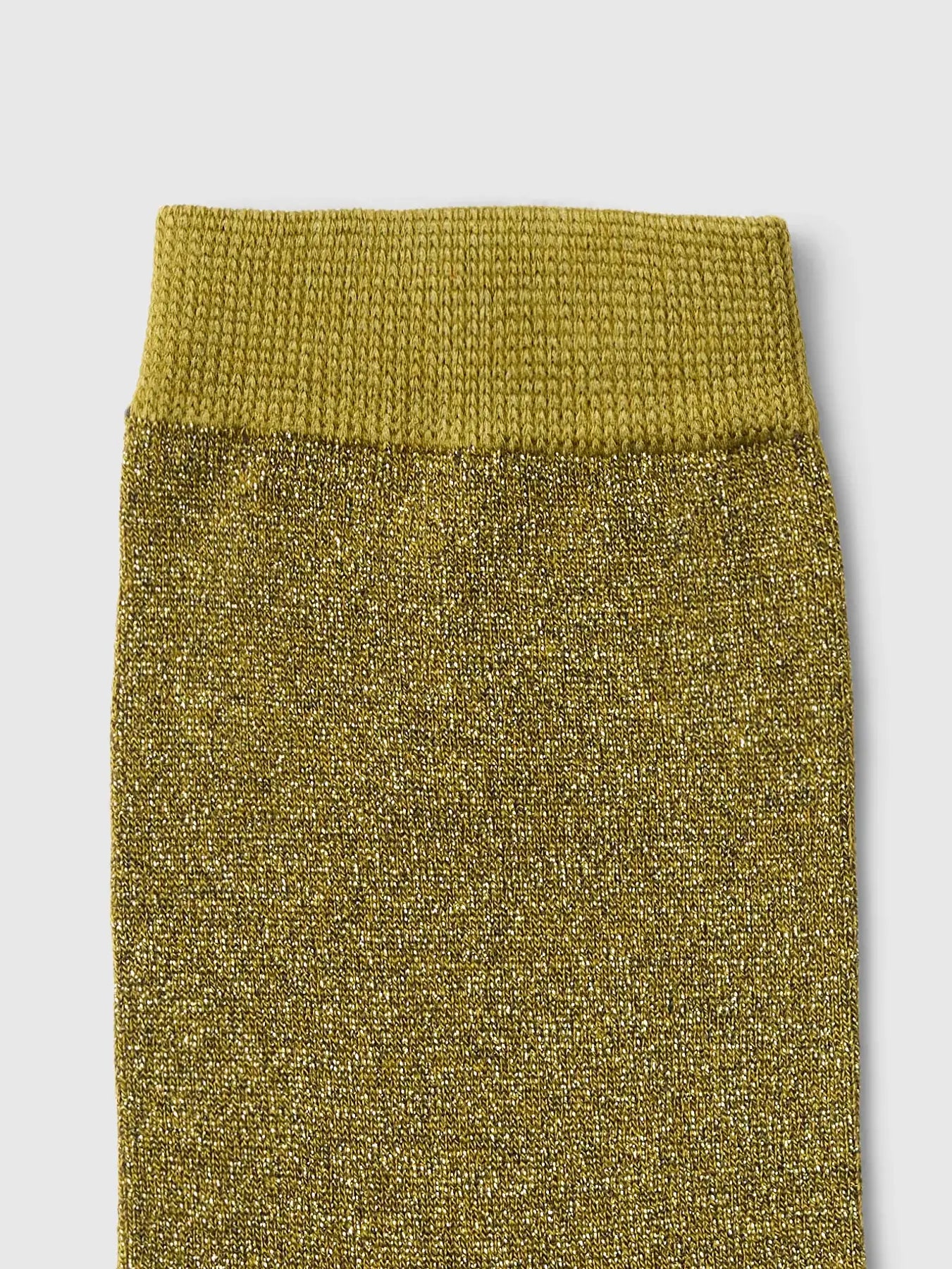 Selected Kim Glitter Sock - Green