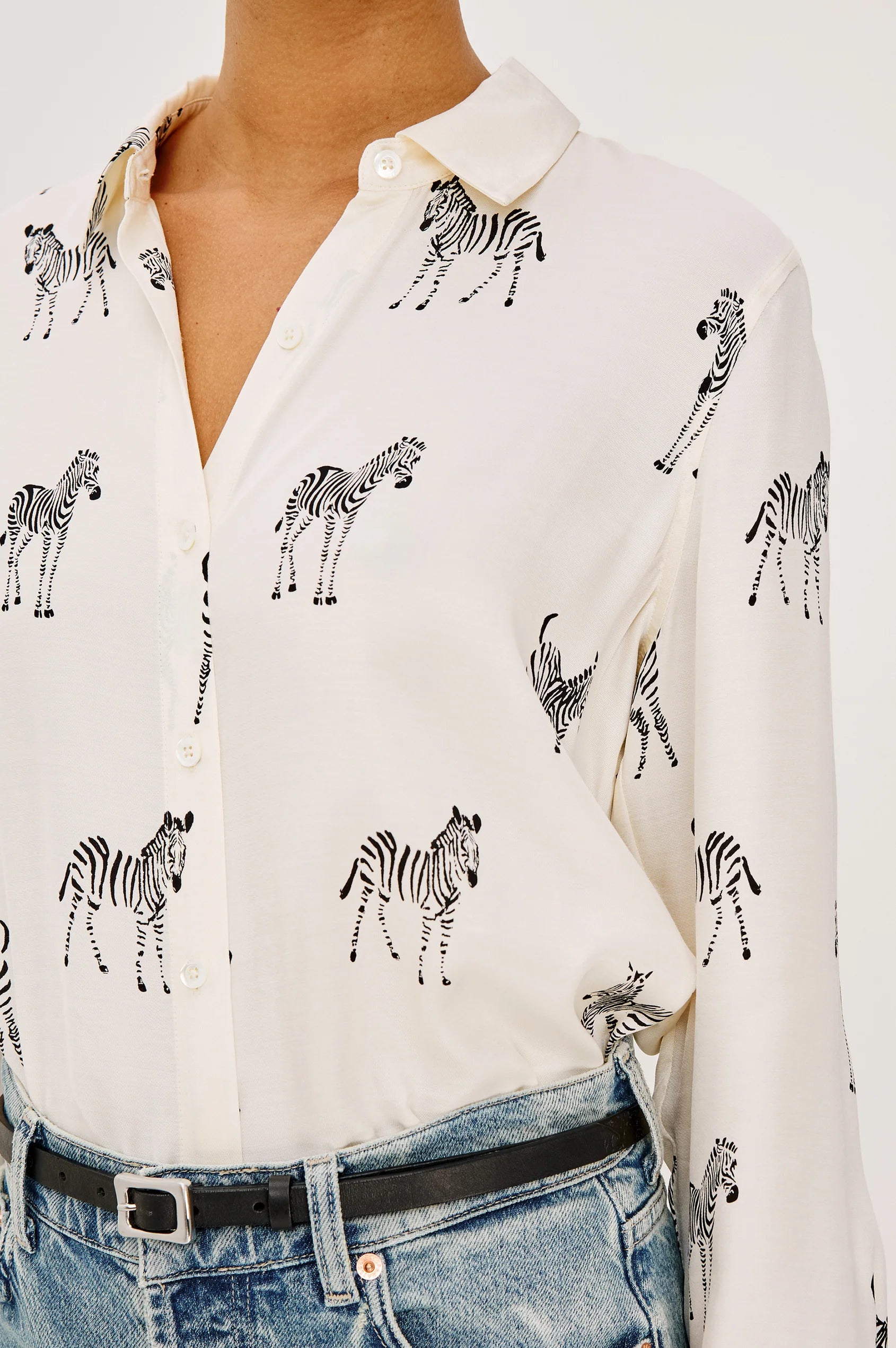 Rails Saige Zebra Shirt
