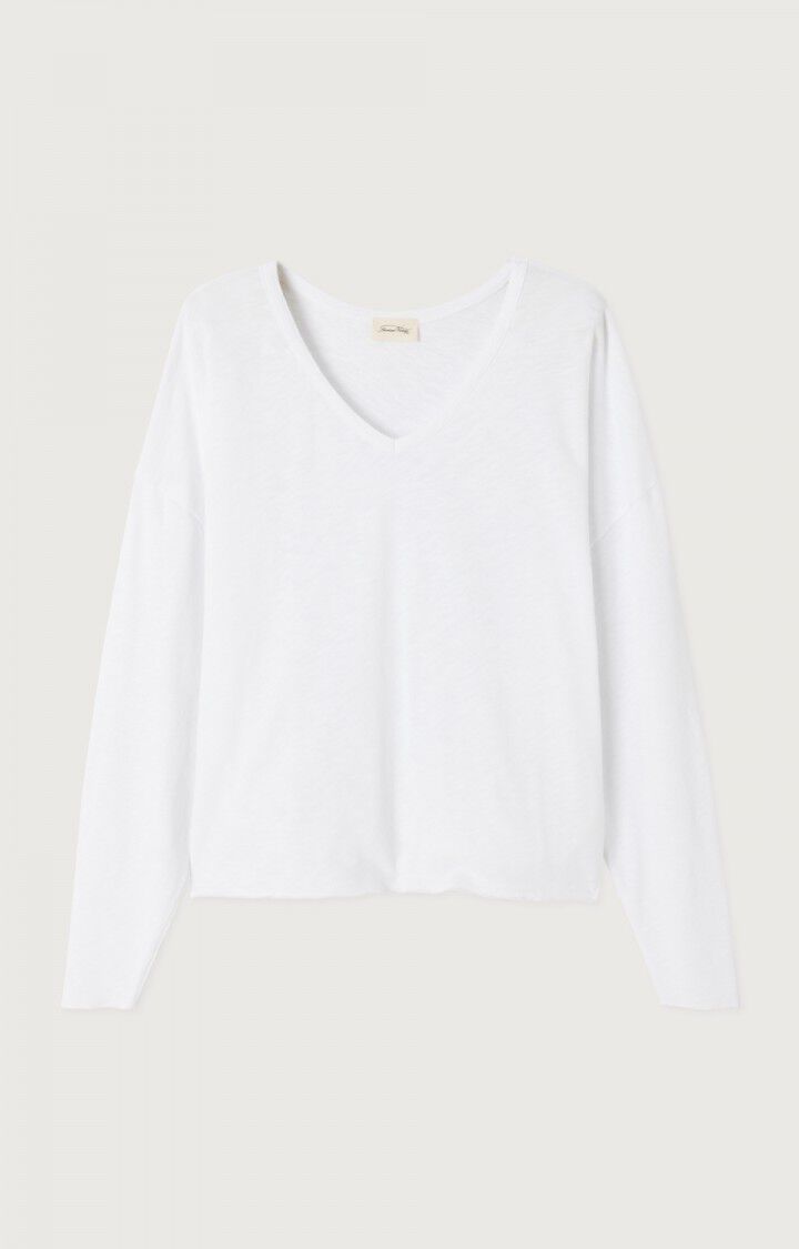 American Vintage Sonoma V-Neck - White