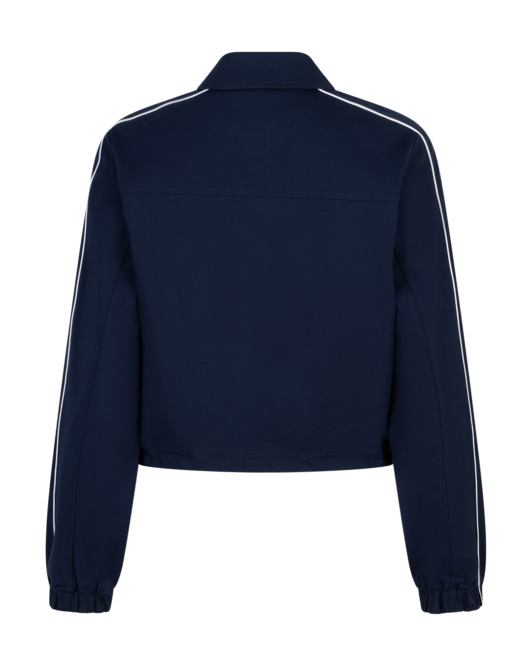 Red Button Juno Jacket - Dark Blue