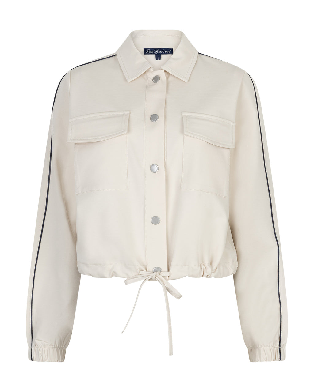 Red Button Juno Jacket - Pearl