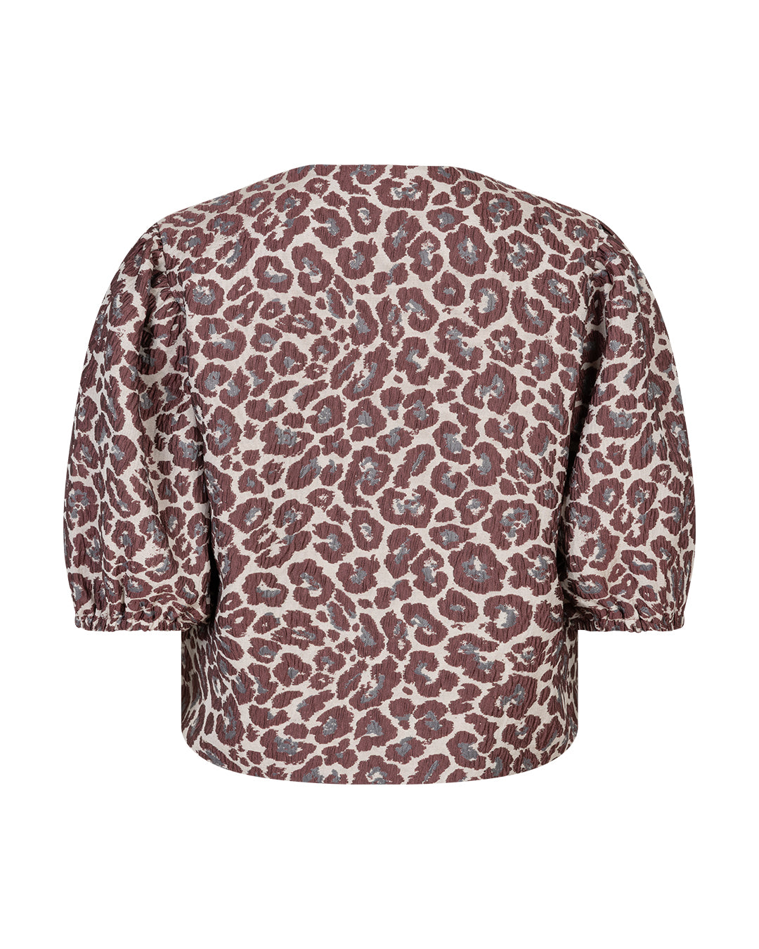 Red Button Danelle Leopard Jacquard - Multi Rosewood