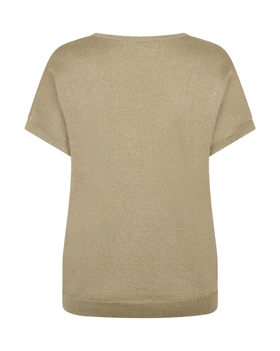 Red Button Jerry Sparkle Top - Moss