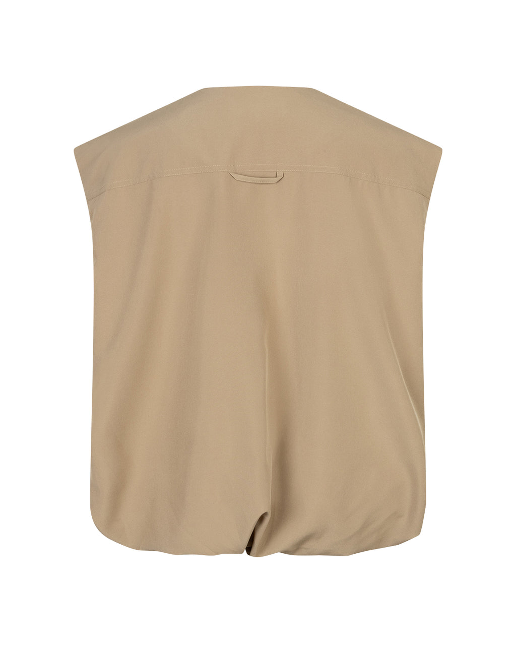 Red Button Ivy Waistcoat - Sand