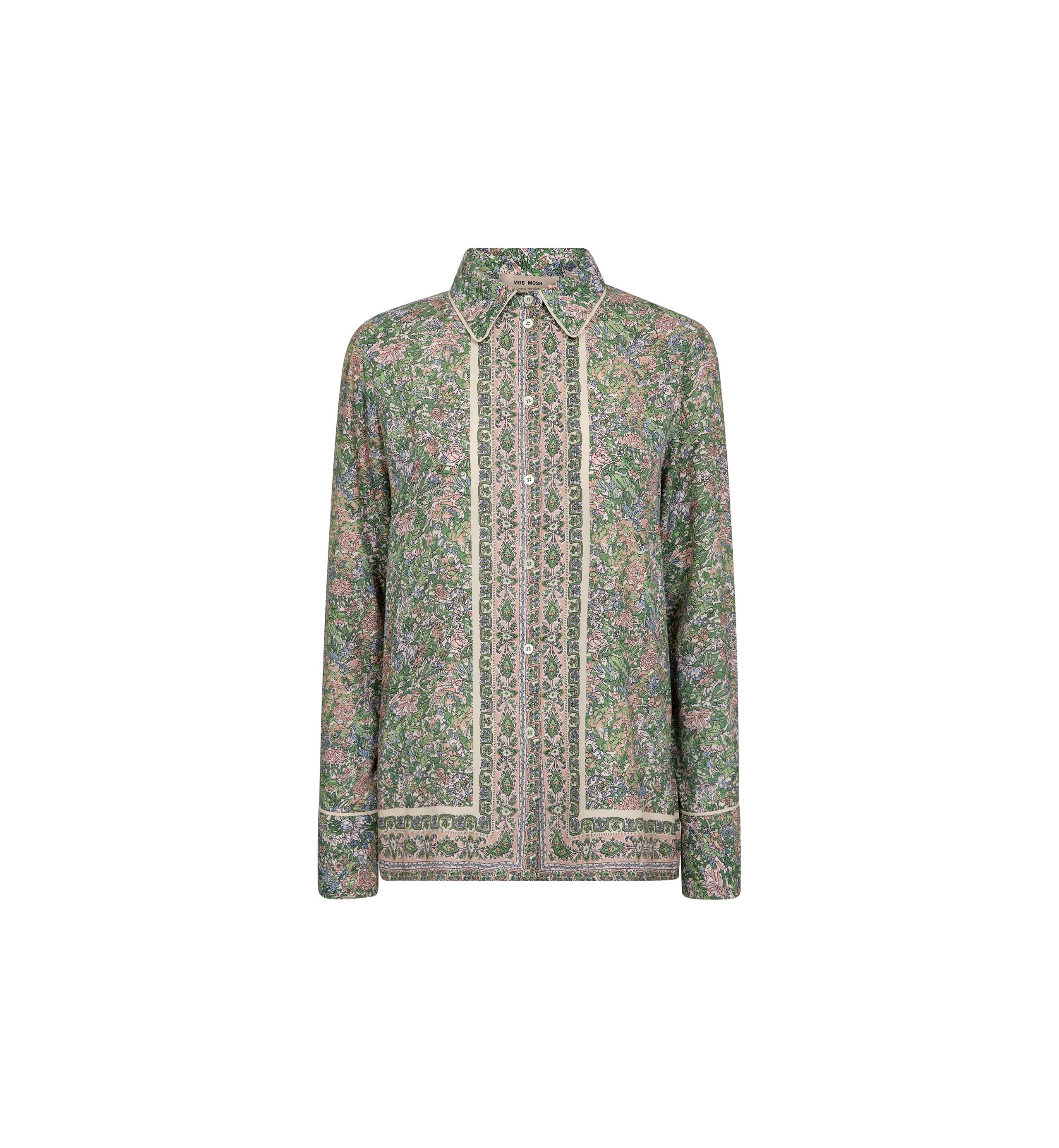 Mos Mosh Flowish Shirt - Green