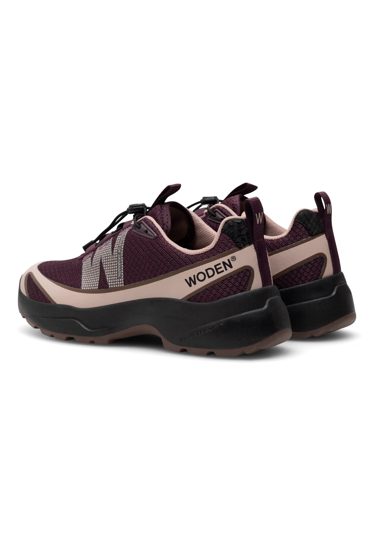 Woden Selma Waterproof Trainer - Cherry