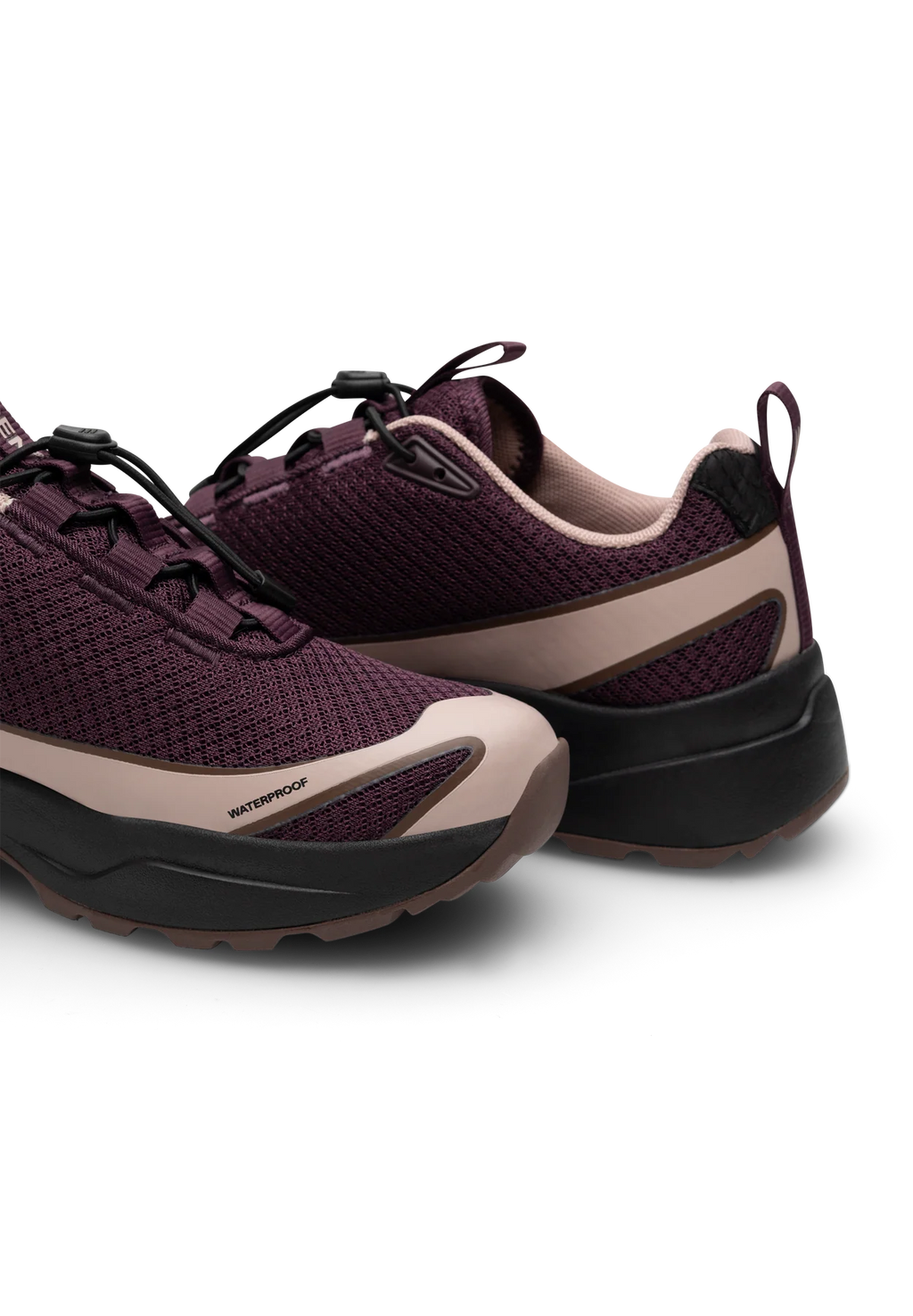 Woden Selma Waterproof Trainer - Cherry