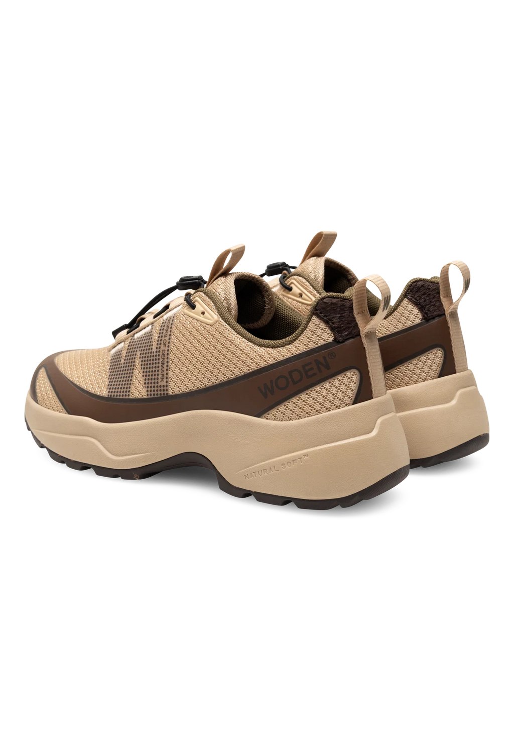 Woden Selma Waterproof Trainer - Cream