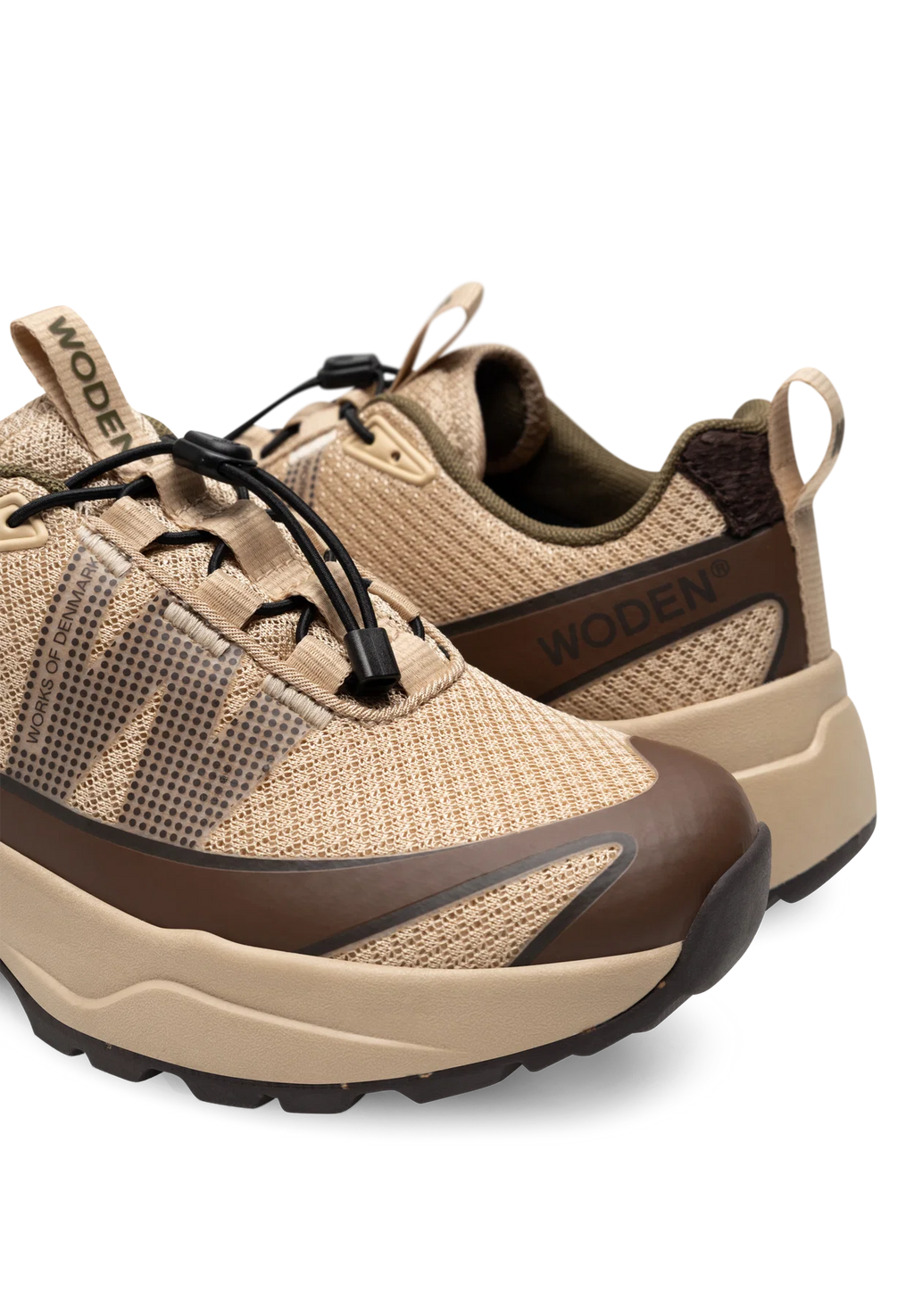 Woden Selma Waterproof Trainer - Cream