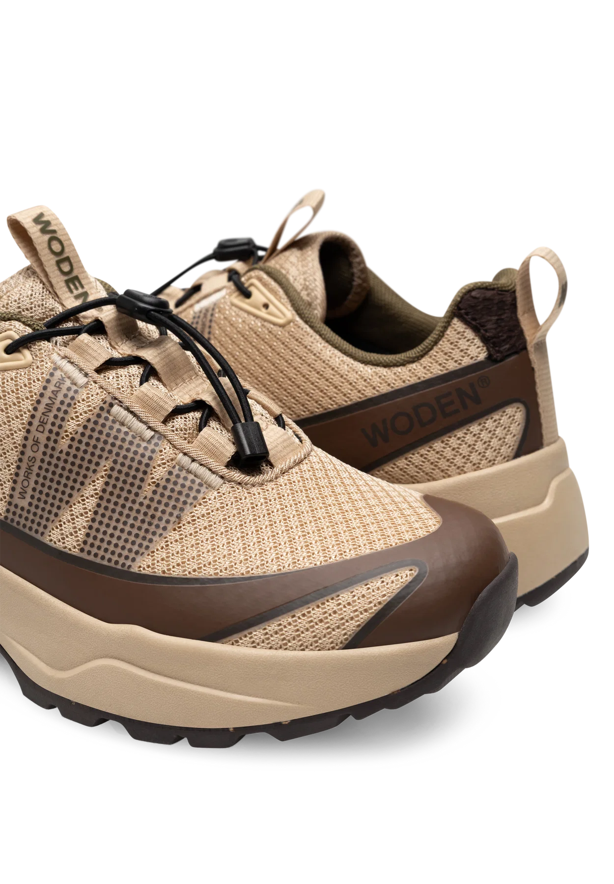Woden Selma Waterproof Trainer - Cream