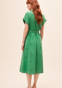 Suncoo Coco Dress - Green