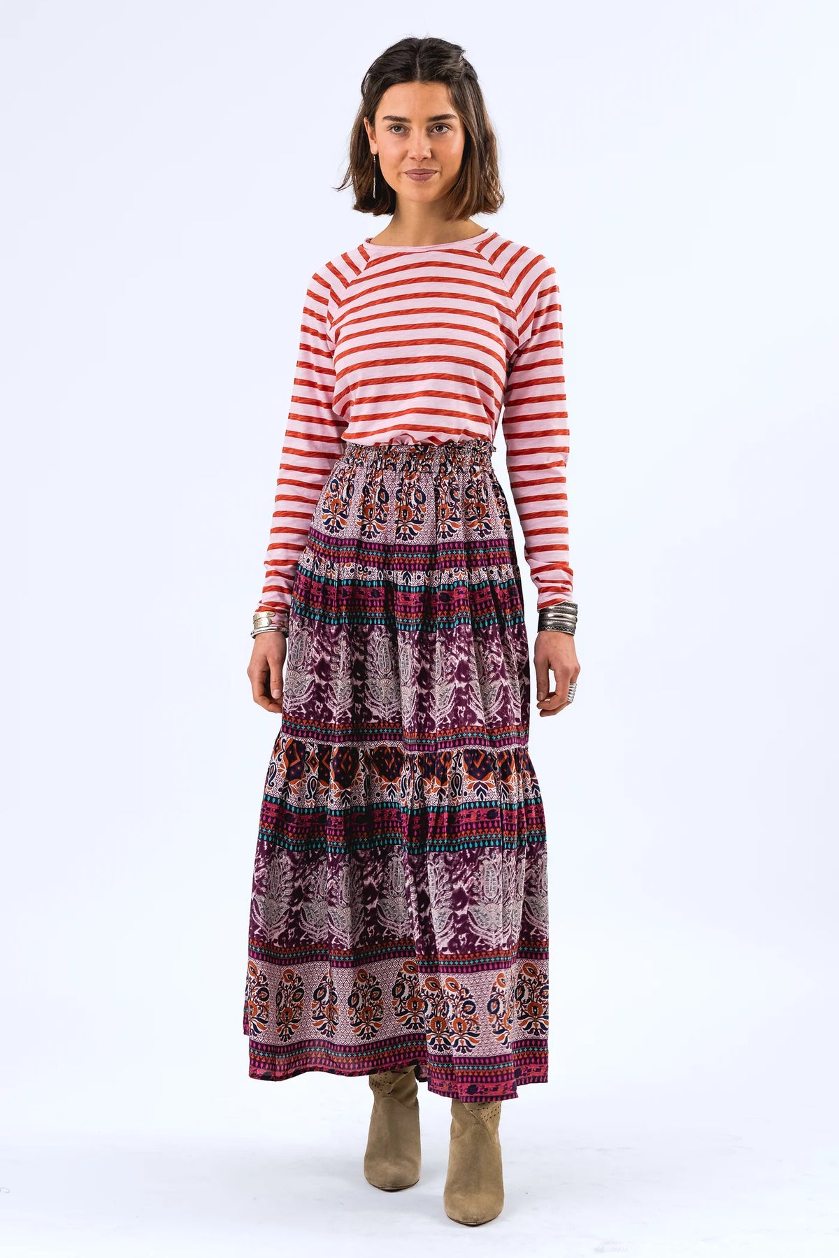 Lollys Laundry Sunset Maxi Skirt