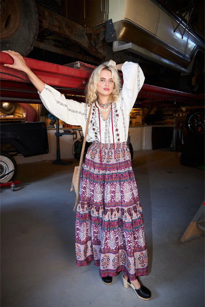 Lollys Laundry Sunset Maxi Skirt