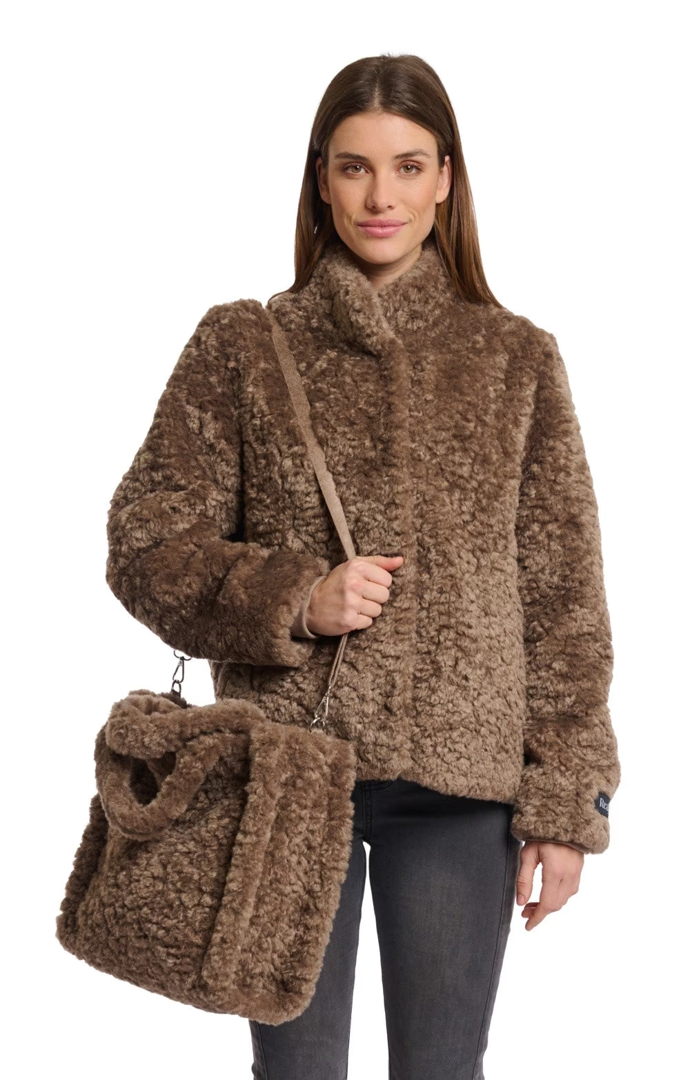 Rino & Pelle Brax Faux Fur Bag