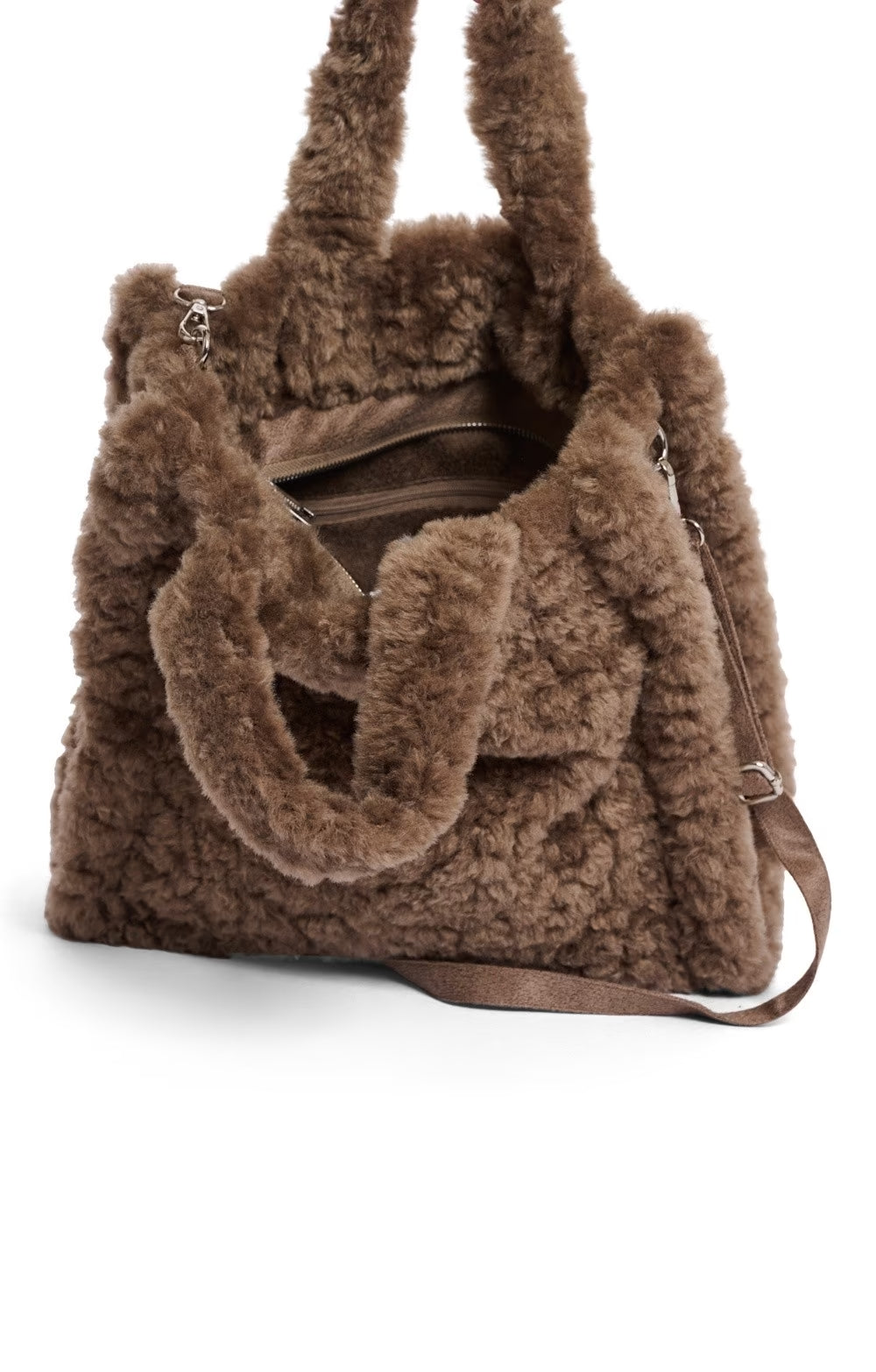 Rino & Pelle Brax Faux Fur Bag