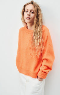 American Vintage Vitow Jumper - Fluorescent Carrot