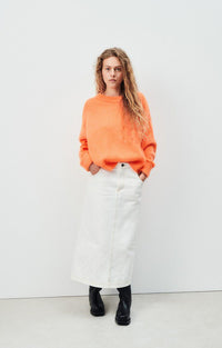 American Vintage Vitow Jumper - Fluorescent Carrot