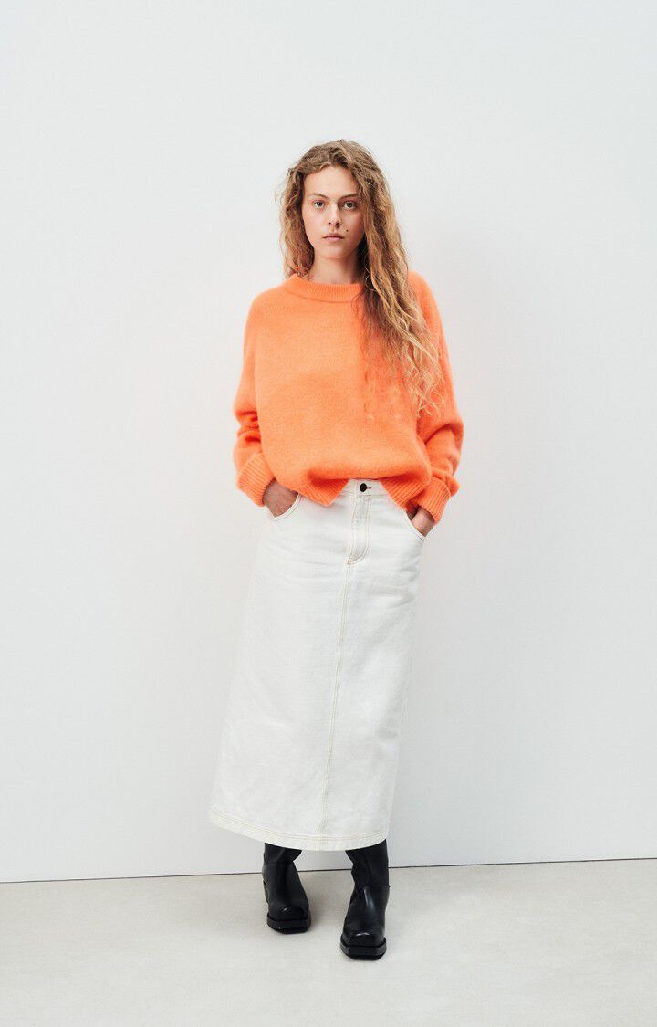 American Vintage Vitow Jumper - Fluorescent Carrot