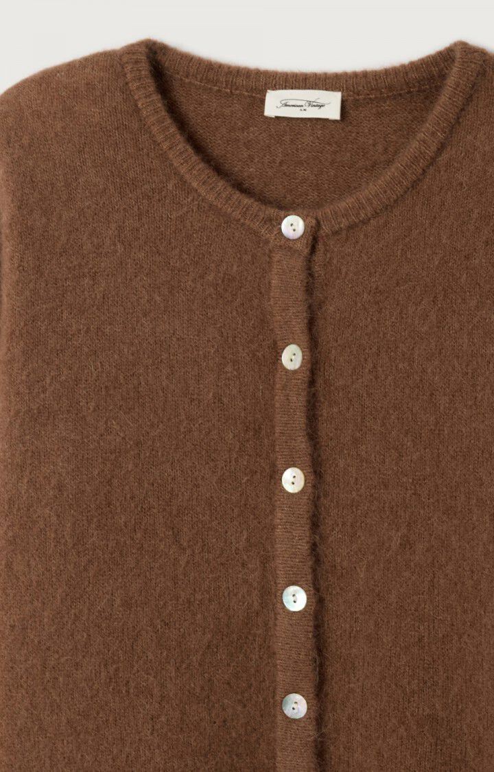 American Vintage Vitow Cardigan - Chocolate