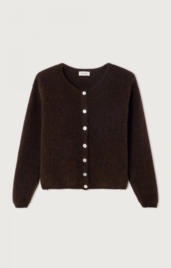 American Vintage Vitow Cardigan - Cafe Chine