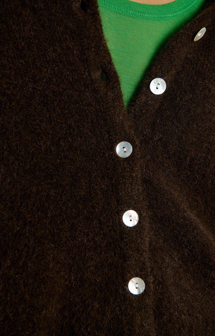 American Vintage Vitow Cardigan - Cafe Chine