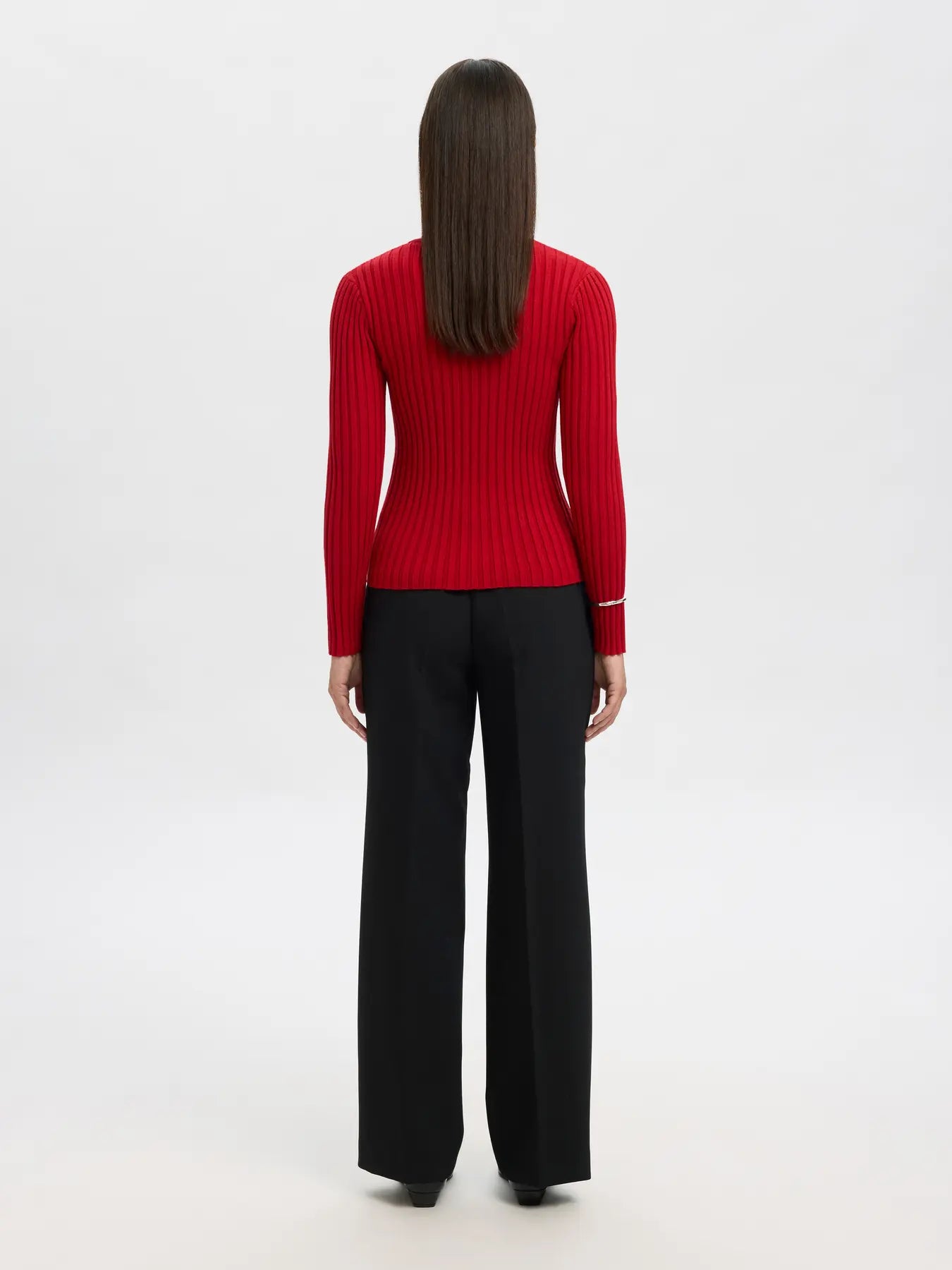 Selected Femme Helen Knit - Red