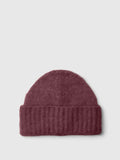 Selected Lulu Brushed Wool Beanie - Port