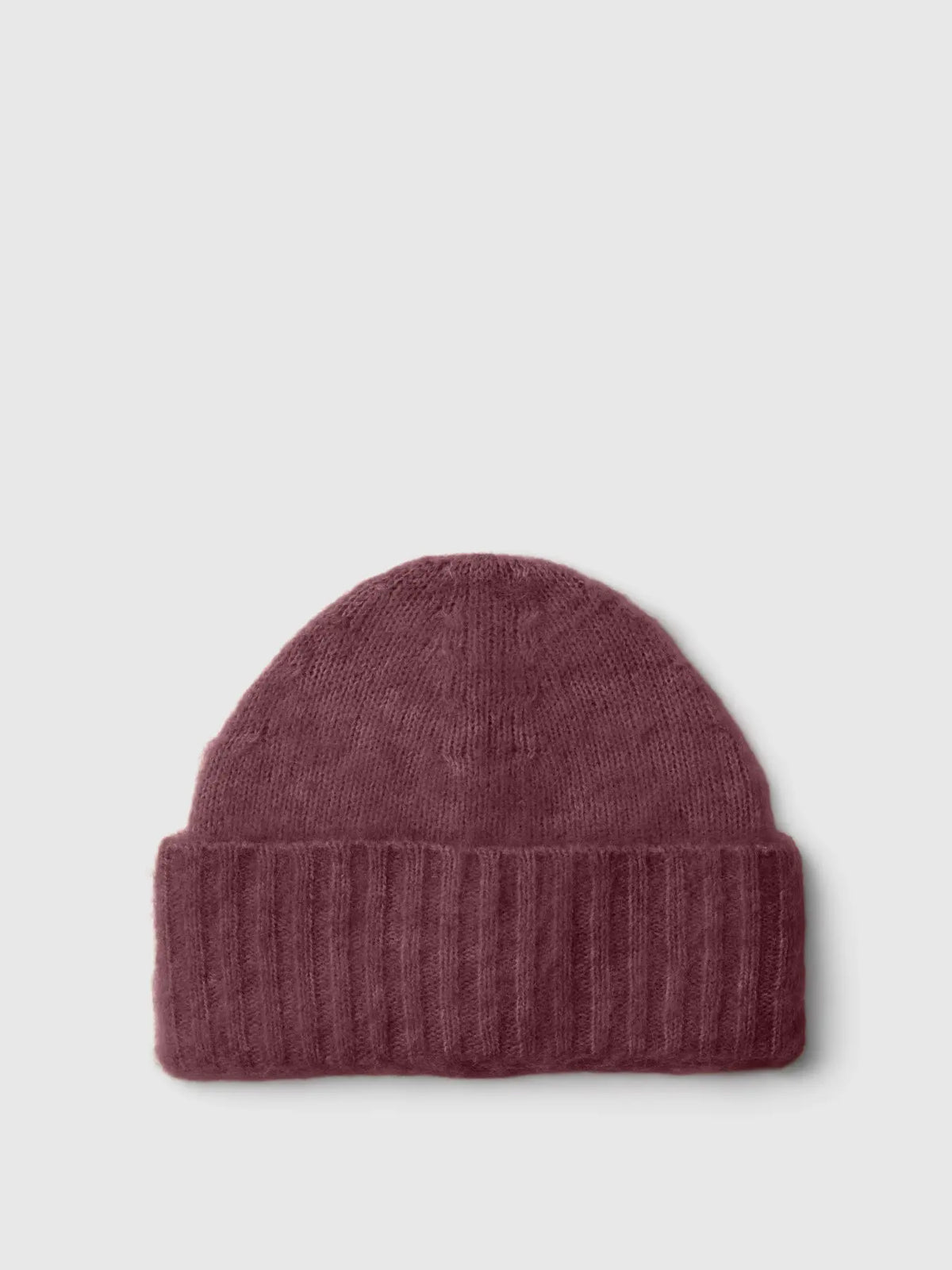 Selected Lulu Brushed Wool Beanie - Port