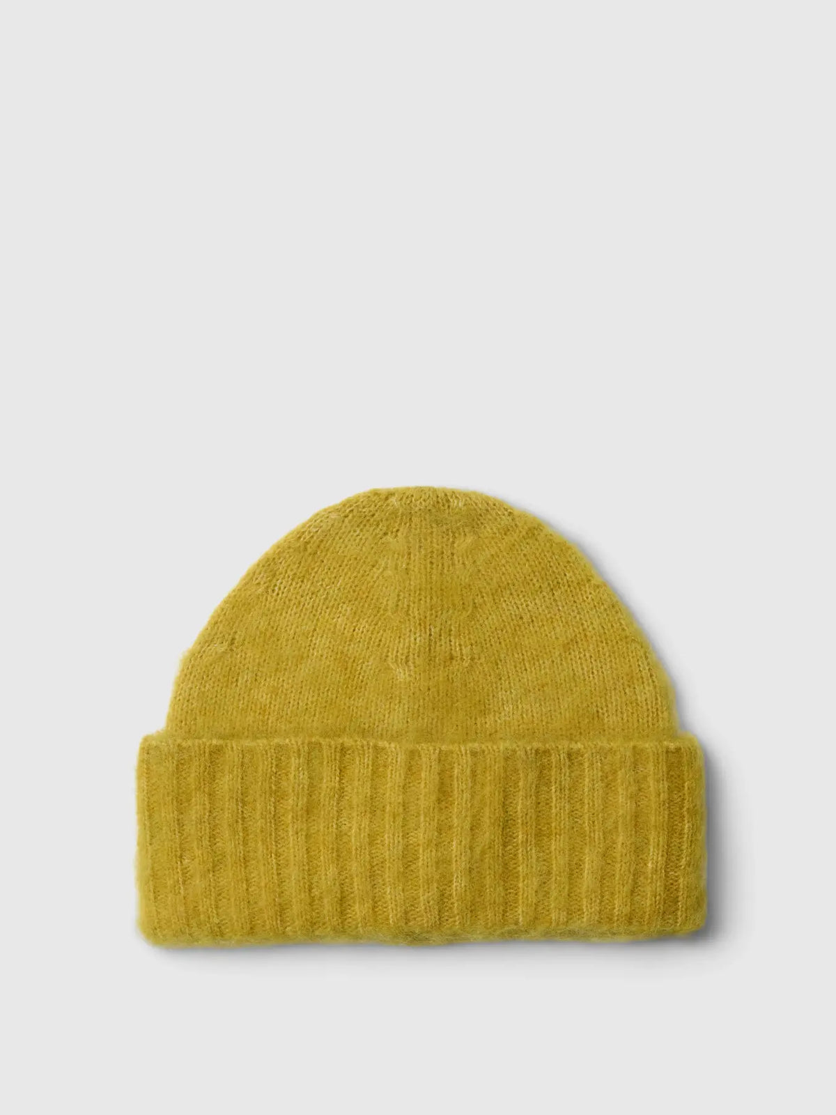 Selected Lulu Brushed Wool Beanie - Avocado